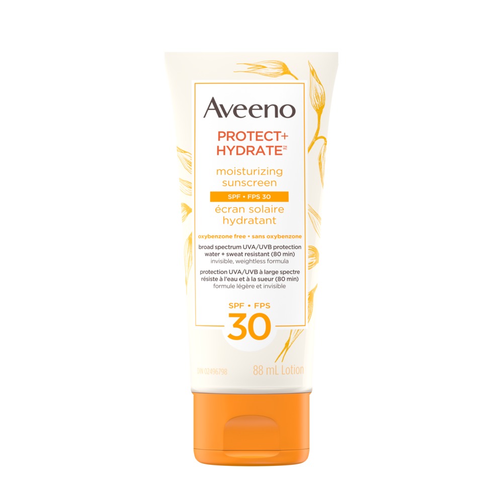 Tube de l’hydratant quotidien AVEENO® POSITIVELY RADIANT® avec FPS 30, 88 ml