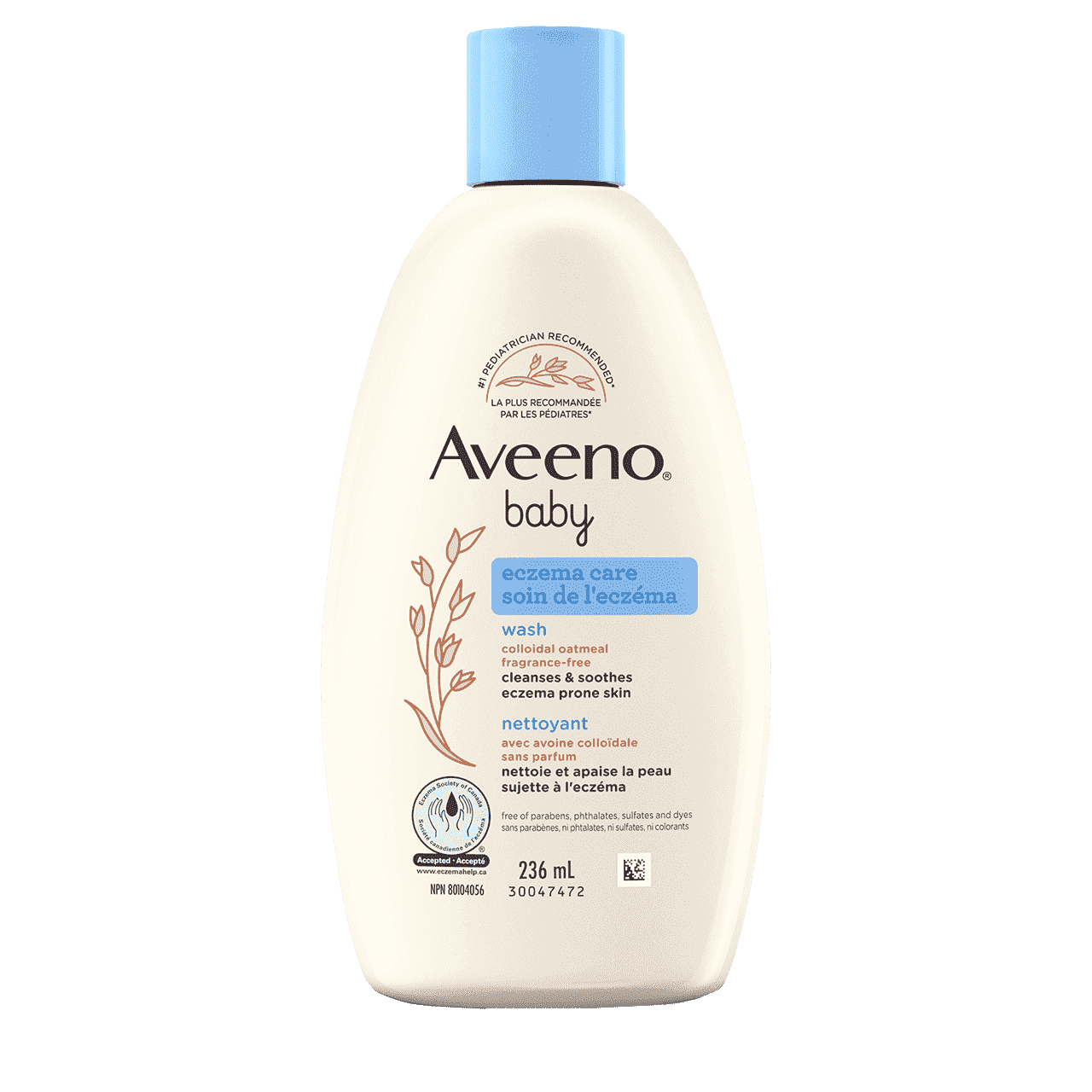 Flacon de 236 ml de nettoyant AVEENO® Baby Eczema Care