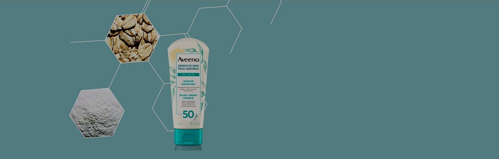 Écran solaire FPS 50 AVEENO® Peau sensible