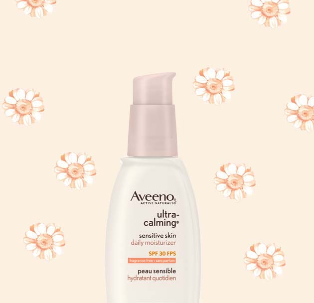 Hydratant quotidien avec FPS 30 AVEENO® ULTRA-CALMING® PEAU SENSIBLE